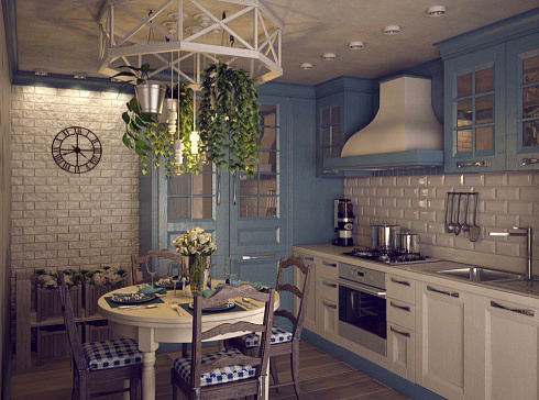 Кухня массив ясеня