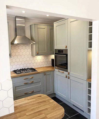 Кухня массив ясеня 