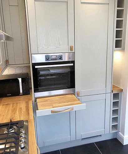 Кухня массив ясеня 